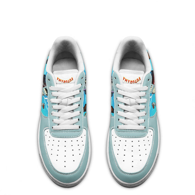 Bender Futurama Custom Sneakers QD12 4 - PerfectIvy