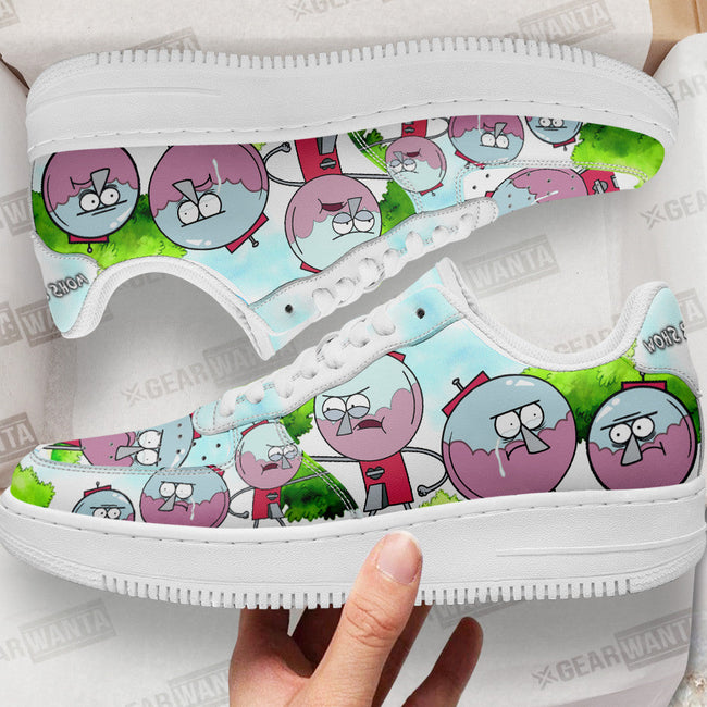 Benson Dunwoody Sneakers Custom Regular Show Shoes 1 - PerfectIvy