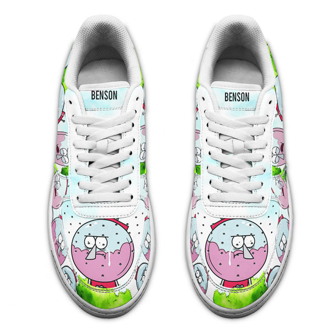 Benson Dunwoody Sneakers Custom Regular Show Shoes 3 - PerfectIvy