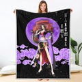 Boa Hancock Blanket Moon Style Custom One Piece Anime Bedding 1 - PerfectIvy