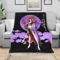 Boa Hancock Blanket Moon Style Custom One Piece Anime Bedding 4 - PerfectIvy