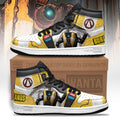 Borderland Claptrap Borderlands Shoes Custom For Fans Sneakers MN04 1 - PerfectIvy