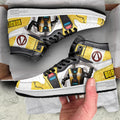 Borderland Claptrap Borderlands Shoes Custom For Fans Sneakers MN04 2 - PerfectIvy