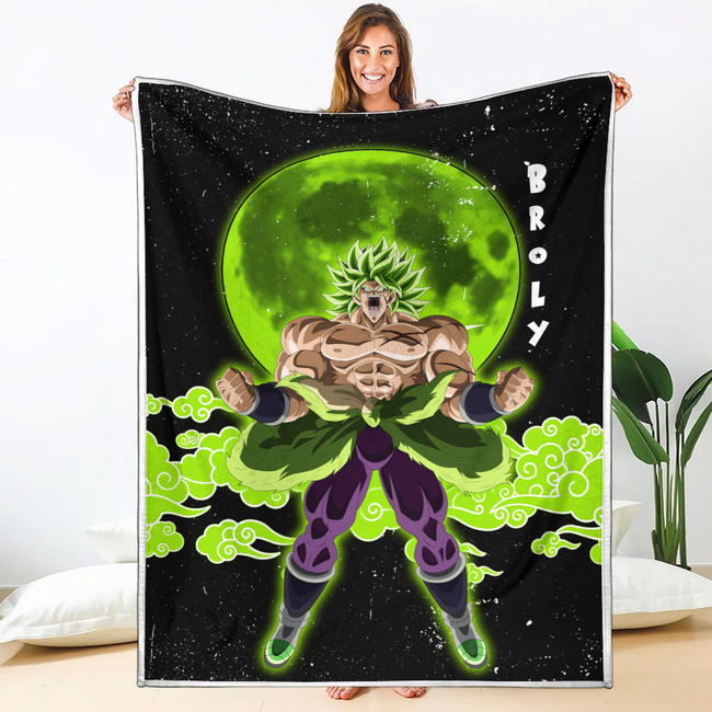 Broly Blanket Custom Cloud Dragon Ball Anime Bedding 1 - PerfectIvy