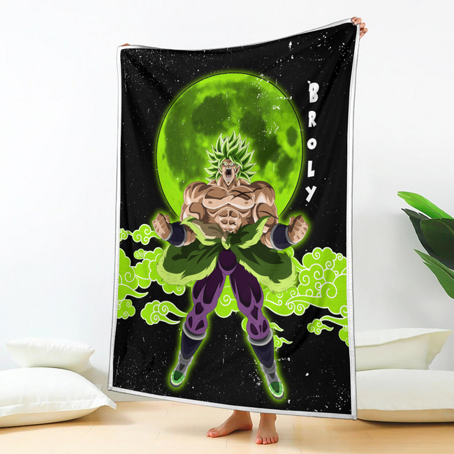 Broly Blanket Custom Cloud Dragon Ball Anime Bedding 2 - PerfectIvy