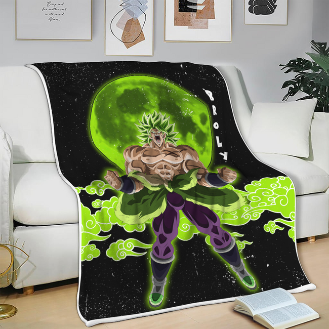 Broly Blanket Custom Cloud Dragon Ball Anime Bedding 3 - PerfectIvy