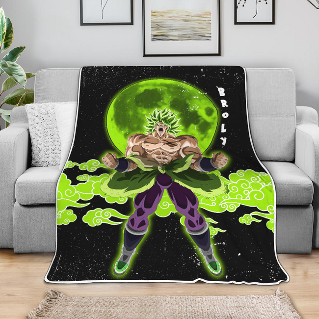 Broly Blanket Custom Cloud Dragon Ball Anime Bedding 4 - PerfectIvy