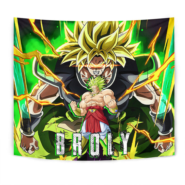 Broly Tapestry Custom Dragon Ball Anime Home Decor 1 - PerfectIvy