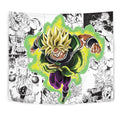 Broly Tapestry Custom Dragon Ball Anime Manga Room Decor 1 - PerfectIvy