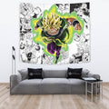 Broly Tapestry Custom Dragon Ball Anime Manga Room Decor 2 - PerfectIvy