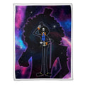 Brook Blanket Fleece Galaxy One Piece Anime Bedding Room 3 - PerfectIvy