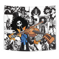 Brook Tapestry Custom One Piece Anime Manga Room Wall Decor 1 - PerfectIvy