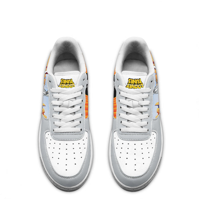 Bugs Bunny Looney Tunes Custom Sneakers QD14 4 - PerfectIvy