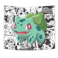 Bulbasaur Tapestry Custom Pokemon Manga Anime Room Decor 1 - PerfectIvy