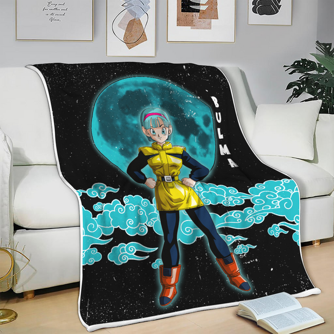Bulma Blanket Custom Cloud Dragon Ball Anime Bedding 3 - PerfectIvy