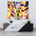 Bulma Tapestry Custom Dragon Ball Anime Home Decor 3 - PerfectIvy