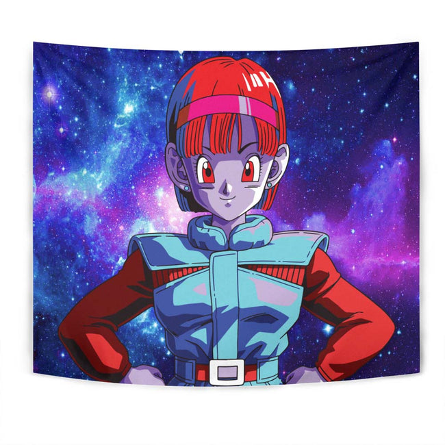 Bulma Tapestry Custom Dragon Ball Anime Room Wall Decor 1 - PerfectIvy