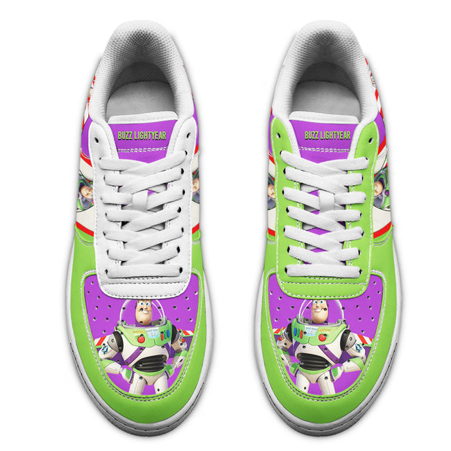 Buzz Lightyear Toy Story Sneakers Custom Cartoon Shoes 3 - PerfectIvy