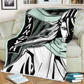 Byakuya Kuchiki Blanket Fleece Custom Bleach Anime Bedding 2 - PerfectIvy