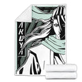 Byakuya Kuchiki Blanket Fleece Custom Bleach Anime Bedding 4 - PerfectIvy