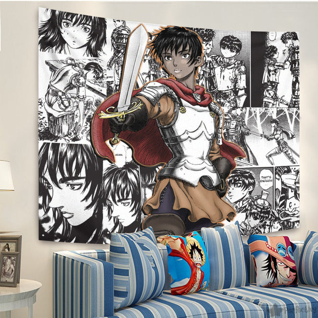 Casca Tapestry Custom Berserk Manga Anime Room Decor 3 - PerfectIvy