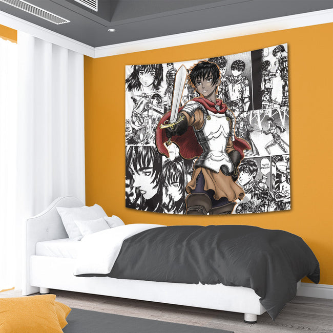 Casca Tapestry Custom Berserk Manga Anime Room Decor 4 - PerfectIvy