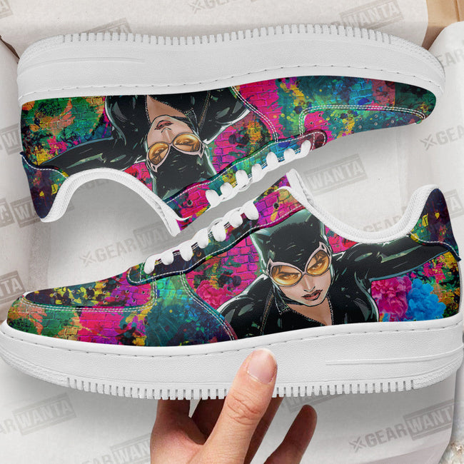 Catwoman Sneakers Custom For Fans 1 - PerfectIvy