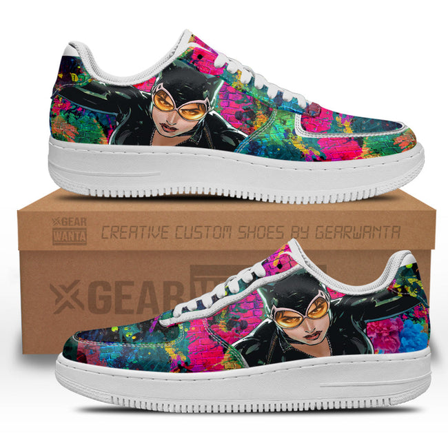 Catwoman Sneakers Custom For Fans 2 - PerfectIvy