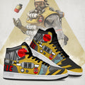 Caustic Apex Legends Sneakers Custom Uniform Shoes 2 - PerfectIvy