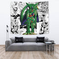 Cell 1st Form Tapestry Custom Dragon Ball Anime Manga Room Decor 2 - PerfectIvy