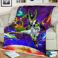 Cell Fleece Blanket Custom Dragon Ball Anime Galaxy Style 3 - PerfectIvy