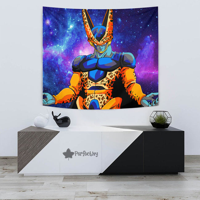 Cell Tapestry Custom Dragon Ball Anime Room Wall Decor 3 - PerfectIvy