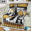 Chargebolt Denki Kaminari Blanket Fleece Custom My Hero Academia Anime Bedding 2 - PerfectIvy