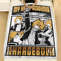 Chargebolt Denki Kaminari Blanket Fleece Custom My Hero Academia Anime Bedding 3 - PerfectIvy