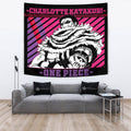 Charlotte Katakuri Tapestry Custom One Piece Anime Bedroom Living Room Home Decoration 4 - PerfectIvy