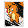Charmander Blanket Fleece Custom Pokemon Anime Bedding 3 - PerfectIvy