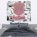 Coral Peacock Tapestry Custom Black Clover Anime Manga Room Wall Decor 4 - PerfectIvy