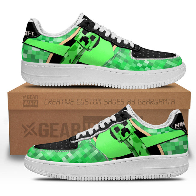 Creeper Minecraft Custom Sneakers LT11 1 - PerfectIvy