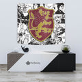 Crimson Lion Tapestry Custom Black Clover Anime Manga Room Wall Decor 3 - PerfectIvy