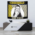 Crocodile Tapestry Custom One Piece Anime Home Room Wall Decor 3 - PerfectIvy