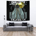 Crocodile Tapestry Custom One Piece Anime Room Decor 2 - PerfectIvy