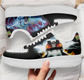 DMC-12 Delorean Back To The Future Custom Sneakers QD11 2 - PerfectIvy