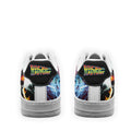 DMC-12 Delorean Back To The Future Custom Sneakers QD11 3 - PerfectIvy