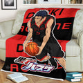 Daiki Aomine Blanket Fleece Custom Kuroko's Basketball Anime Bedding 3 - PerfectIvy