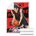 Daiki Aomine Blanket Fleece Custom Kuroko's Basketball Anime Bedding 4 - PerfectIvy