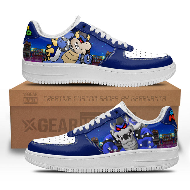 Dark Bowser Sneakers Custom Super Mario Shoes 2 - PerfectIvy