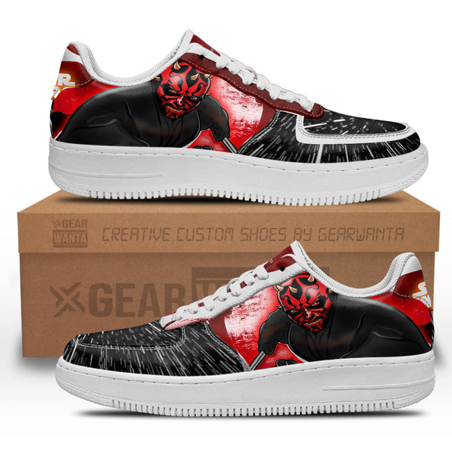 Darth Maul Sneakers Custom Star Wars Shoes 2 - PerfectIvy