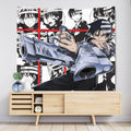 Death the Kid Tapestry Custom Soul Eater Manga Anime Room Decor 2 - PerfectIvy