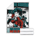Deku Midoriya Izuku Blanket Fleece Custom My Hero Academia Anime Bedding 3 - PerfectIvy