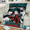 Deku Midoriya Izuku Blanket Fleece Custom My Hero Academia Anime Bedding 4 - PerfectIvy
